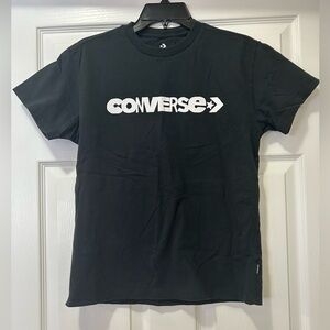 Converse Black Logo Tee